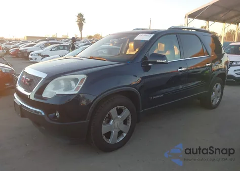 2007 GMC Acadia Slt-1 from USA, damaged, VIN 1GKER33737J104495